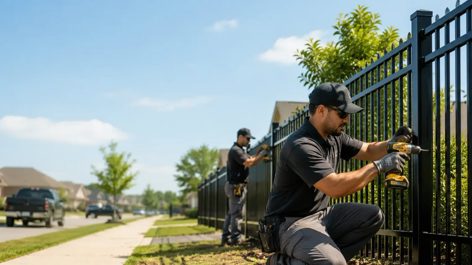 Metal Fence Installation in Kinta, OK